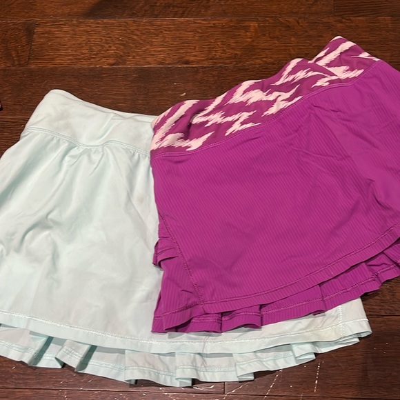 Cute ivivva/lululemon tennis skirts! - Picture 1 of 6